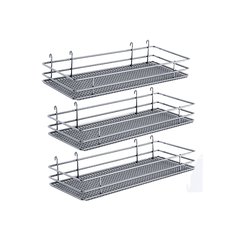 DSA Three Basket Set 5 inch Wide - Chrome DSA Three Basket Set 5 inch Wide - Chrome