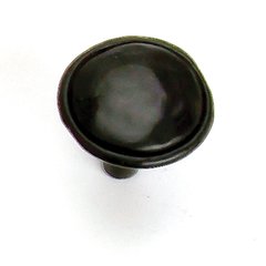 Merlot 1-3/8 Inch Diameter Matte Black Cabinet Knob Merlot 1-3/8 Inch Diameter Matte Black Cabinet Knob