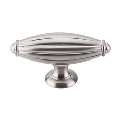 Tuscany 2-7/8 Inch Length Brushed Satin Nickel Cabinet Knob Tuscany 2-7/8 Inch Length Brushed Satin Nickel Cabinet Knob