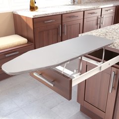 Drawer Mount Pull-Out Ironing Board White Drawer Mount Pull-Out Ironing Board White