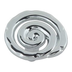 Scroll 1-1/2 Inch Diameter Polished Chrome Cabinet Knob Scroll 1-1/2 Inch Diameter Polished Chrome Cabinet Knob
