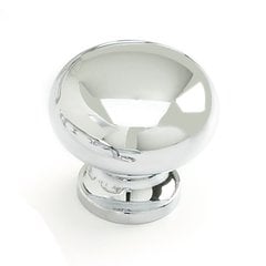Country 1-1/4 Inch Diameter Polished Chrome Cabinet Knob Country 1-1/4 Inch Diameter Polished Chrome Cabinet Knob