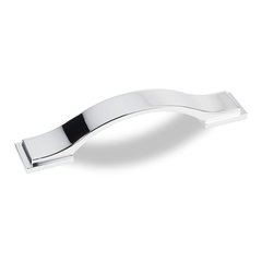 Miranda 3-3/4 Inch Center to Center Polished Chrome Cabinet Pull Miranda 3-3/4 Inch Center to Center Polished Chrome Cabinet Pull