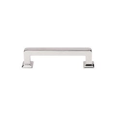 Transcend 3-3/4 Inch Center to Center Polished Nickel Cabinet Pull Transcend 3-3/4 Inch Center to Center Polished Nickel Cabinet Pull