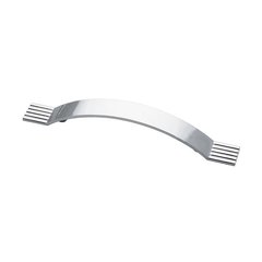 Geometrics 5-1/16 Inch Center to Center Polished Chrome Cabinet Pull Geometrics 5-1/16 Inch Center to Center Polished Chrome Cabinet Pull
