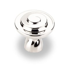Duval 1-1/4 Inch Diameter Polished Nickel Cabinet Knob Duval 1-1/4 Inch Diameter Polished Nickel Cabinet Knob