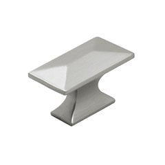 Bungalow 1-3/4 Inch Length Satin Nickel Cabinet Knob Bungalow 1-3/4 Inch Length Satin Nickel Cabinet Knob