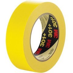3M Scotch Masking Tape 301+ 2" X 60 yd Yellow 3M Scotch Masking Tape 301+ 2" X 60 yd Yellow