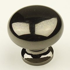 Elite 1-1/4 Inch Diameter Black Nickel Cabinet Knob Elite 1-1/4 Inch Diameter Black Nickel Cabinet Knob