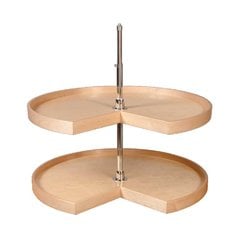 28 inch Pie Cut Lazy Susan - 2 Shelf 28 inch Pie Cut Lazy Susan - 2 Shelf