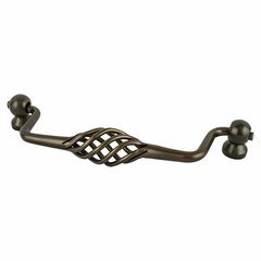 Adagio 5-1/16 Inch Center to Center Oil Rubbed Bronze Cabinet Bail Pull Adagio 5-1/16 Inch Center to Center Oil Rubbed Bronze Cabinet Bail Pull
