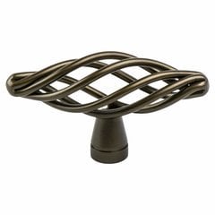 Adagio 2-7/16 Inch Length Oil Rubbed Bronze Cabinet Knob Adagio 2-7/16 Inch Length Oil Rubbed Bronze Cabinet Knob
