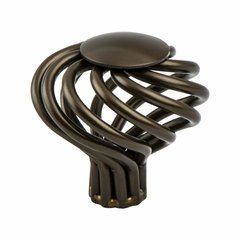 Adagio 1-1/2 Inch Diameter Oil Rubbed Bronze Cabinet Knob Adagio 1-1/2 Inch Diameter Oil Rubbed Bronze Cabinet Knob