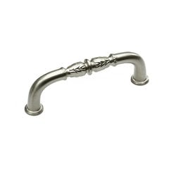Meridian 3-3/4 Inch Center to Center Satin Nickel Cabinet Pull Meridian 3-3/4 Inch Center to Center Satin Nickel Cabinet Pull