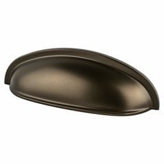 Adagio 3 Inch Center to Center Oil Rubbed Bronze Cabinet Cup Pull Adagio 3 Inch Center to Center Oil Rubbed Bronze Cabinet Cup Pull