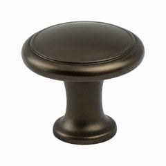 Adagio 1-3/16 Inch Diameter Oil Rubbed Bronze Cabinet Knob Adagio 1-3/16 Inch Diameter Oil Rubbed Bronze Cabinet Knob
