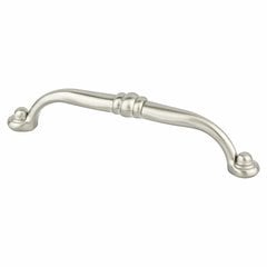 Andante 5-1/16 Inch Center to Center Brushed Nickel Cabinet Pull Andante 5-1/16 Inch Center to Center Brushed Nickel Cabinet Pull