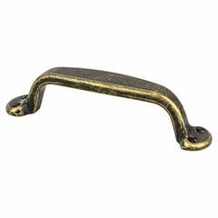 Andante 3-3/4 Inch Center to Center Dull Bronze Cabinet Pull Andante 3-3/4 Inch Center to Center Dull Bronze Cabinet Pull