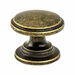 Andante 1-3/16 Inch Diameter Dull Bronze Cabinet Knob Andante 1-3/16 Inch Diameter Dull Bronze Cabinet Knob