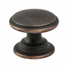 Vibrato 1-3/16 Inch Diameter Venetian Bronze Cabinet Knob Vibrato 1-3/16 Inch Diameter Venetian Bronze Cabinet Knob