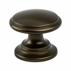 Adagio 1 Inch Base Diameter Oil Rubbed Bronze Cabinet Knob Adagio 1 Inch Base Diameter Oil Rubbed Bronze Cabinet Knob
