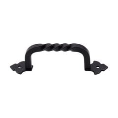 Normandy 4 Inch Center to Center Patina Black Cabinet Pull Normandy 4 Inch Center to Center Patina Black Cabinet Pull