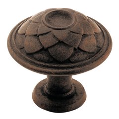 Padma 1-5/16 Inch Diameter Antique Rust Cabinet Knob Padma 1-5/16 Inch Diameter Antique Rust Cabinet Knob