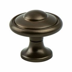 Adagio 3/4 Inch Base Diameter Oil Rubbed Bronze Cabinet Knob Adagio 3/4 Inch Base Diameter Oil Rubbed Bronze Cabinet Knob