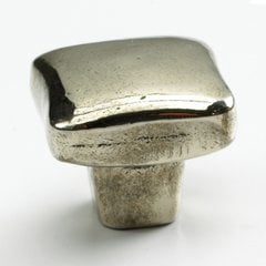 Vinci Designs 1 Inch Diameter Polished White Bronze Cabinet Knob Vinci Designs 1 Inch Diameter Polished White Bronze Cabinet Knob
