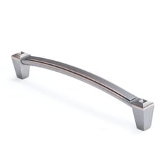 Connections 6-5/16 Inch Center to Center Venetian Bronze Cabinet Pull Connections 6-5/16 Inch Center to Center Venetian Bronze Cabinet Pull