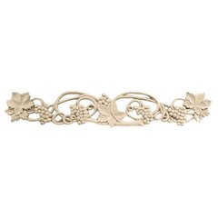 Bordeaux Carved Ornament 24" X 4-1/2" Maple Bordeaux Carved Ornament 24" X 4-1/2" Maple