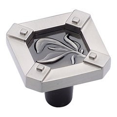 Ambrosia 1-1/4 Inch Diameter Pewter/Satin Nickel Cabinet Knob Ambrosia 1-1/4 Inch Diameter Pewter/Satin Nickel Cabinet Knob