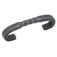 Inspirations 3 Inch Center to Center Wrought Iron Dark Cabinet Pull Inspirations 3 Inch Center to Center Wrought Iron Dark Cabinet Pull