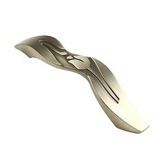Tulip 3-3/4 Inch Center to Center Antique Pewter Cabinet Pull Tulip 3-3/4 Inch Center to Center Antique Pewter Cabinet Pull
