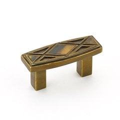 Crescendo 1-1/2 Inch Center to Center Tiger Penshell, Estate Dover Cabinet Pull Crescendo 1-1/2 Inch Center to Center Tiger Penshell, Estate Dover Cabinet Pull