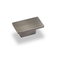 Miranda 5/8 Inch Center to Center Bright Nickel Brushed with Dull Lacquer Cabinet Knob Miranda 5/8 Inch Center to Center Bright Nickel Brushed with Dull Lacquer Cabinet Knob