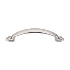 Asbury 3-3/4 Inch Center to Center Polished Nickel Cabinet Pull Asbury 3-3/4 Inch Center to Center Polished Nickel Cabinet Pull