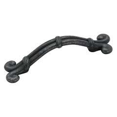 Cyprus 3 Inch Center to Center Wrought Iron Dark Cabinet Pull Cyprus 3 Inch Center to Center Wrought Iron Dark Cabinet Pull
