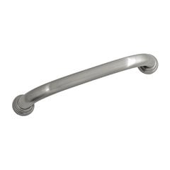 Zephyr 5-1/16 Inch Center to Center Satin Nickel Cabinet Pull Zephyr 5-1/16 Inch Center to Center Satin Nickel Cabinet Pull