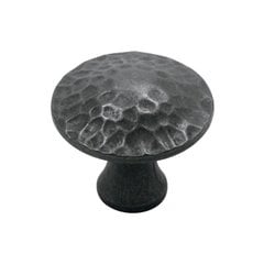 Craftsman 1-1/4 Inch Diameter Black Iron Cabinet Knob Craftsman 1-1/4 Inch Diameter Black Iron Cabinet Knob