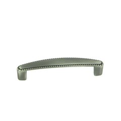 Palermo 3-3/4 Inch Center to Center Weathered Nickel Cabinet Pull Palermo 3-3/4 Inch Center to Center Weathered Nickel Cabinet Pull