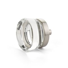 City Lights Knob 1-3/8" Dia Satin Nickel City Lights Knob 1-3/8" Dia Satin Nickel