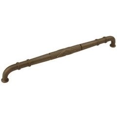 Ribbon and Reed Appliance Pull 18 inch Center to Center Refined Bronze Ribbon and Reed Appliance Pull 18 inch Center to Center Refined Bronze