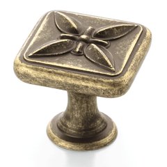 Sundara 1-1/8 Inch Diameter Weathered Brass Cabinet Knob Sundara 1-1/8 Inch Diameter Weathered Brass Cabinet Knob