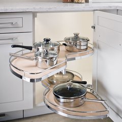 LeMans II Arena 60 Blind Corner Set LH - Chrome/Maple LeMans II Arena 60 Blind Corner Set LH - Chrome/Maple