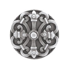 Olde Worlde 1-5/8 Inch Diameter Antique Pewter Cabinet Knob Olde Worlde 1-5/8 Inch Diameter Antique Pewter Cabinet Knob