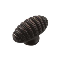 Textures 1-1/4 Inch Diameter Oil Rubbed Bronze Cabinet Knob Textures 1-1/4 Inch Diameter Oil Rubbed Bronze Cabinet Knob