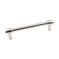 Hayworth Pull 5-1/16 inch Center to Center Polished Nickel Hayworth Pull 5-1/16 inch Center to Center Polished Nickel