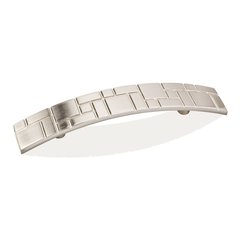 Breighton 3-3/4 Inch Center to Center Satin Nickel Cabinet Pull Breighton 3-3/4 Inch Center to Center Satin Nickel Cabinet Pull