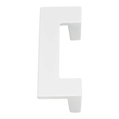 U-Turn 2-1/2 Inch Center to Center White Gloss Cabinet Pull U-Turn 2-1/2 Inch Center to Center White Gloss Cabinet Pull